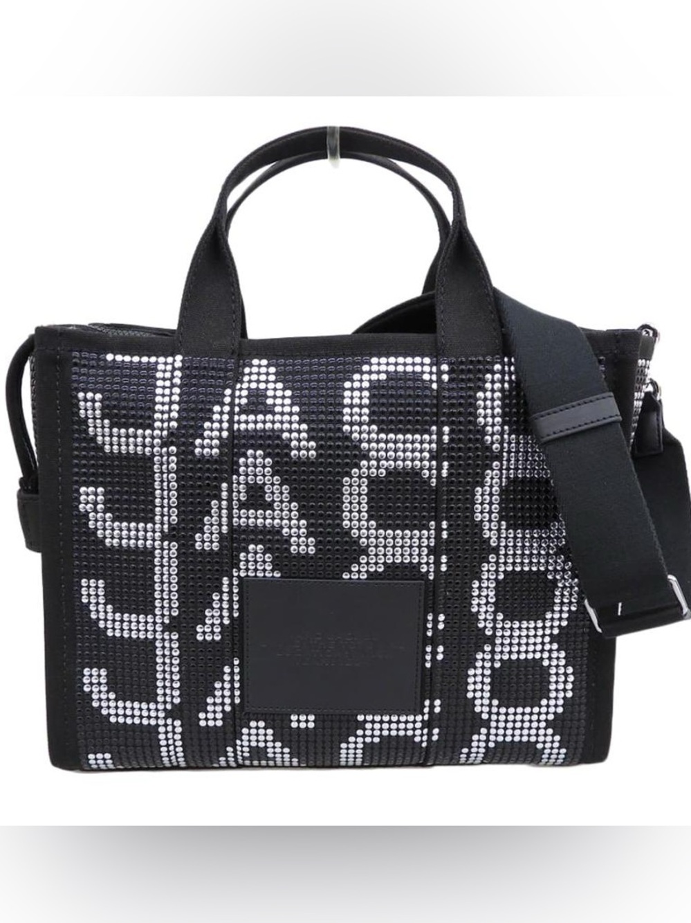 Marc Jacobs Studded Monogram The Tote Bag Medium RARE NWT
